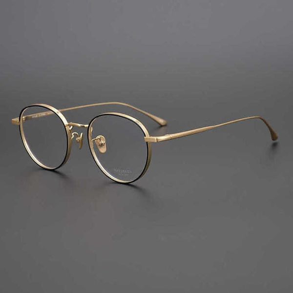fashionable luxury outdoor sunglasses high beauty delicate style gold pure titanium high-grade glasses round thick large frame small face, White;black
fashionable luxury outdoor sunglasses high beauty delicate style gold pure titanium high-grade glasses round thick large frame small face, White;black