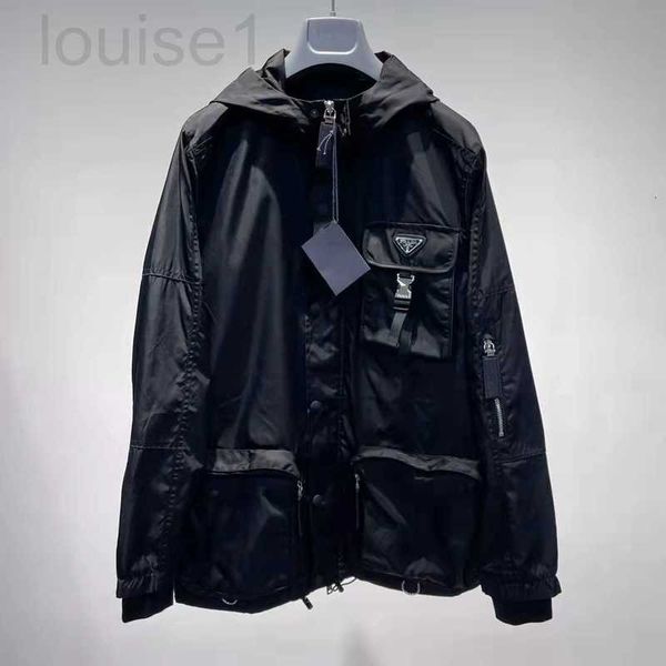women's two piece pants designer triangle logo spring and autumn new nylon solid hooded casual loose jacket trench coat for men women h, White
women's two piece pants designer triangle logo spring and autumn new nylon solid hooded casual loose jacket trench coat for men women h, White