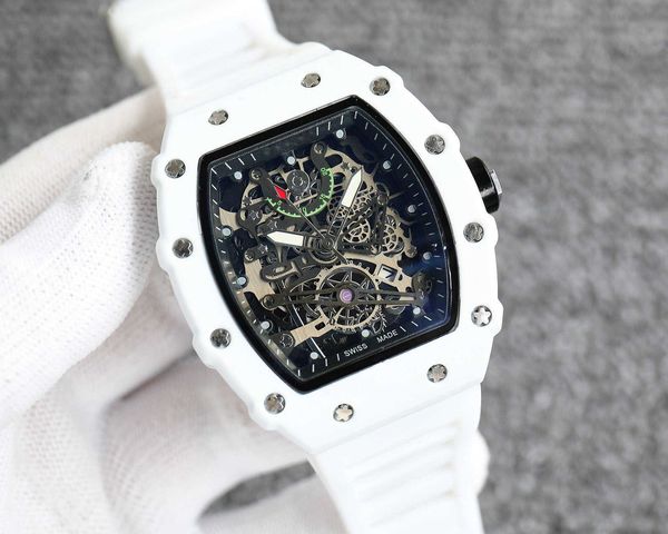 2023 new luxury fashion male designer imported rubber watchband quartz sports female designer leisure sports watch, Slivery;black
2023 new luxury fashion male designer imported rubber watchband quartz sports female designer leisure sports watch, Slivery;black