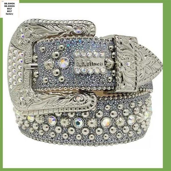 2022 designer bb belt simon belts for men women shiny diamond belt black on black blue white multicolour with bling rhinestones as2025289e2, Silver
2022 designer bb belt simon belts for men women shiny diamond belt black on black blue white multicolour with bling rhinestones as2025289e2, Silver