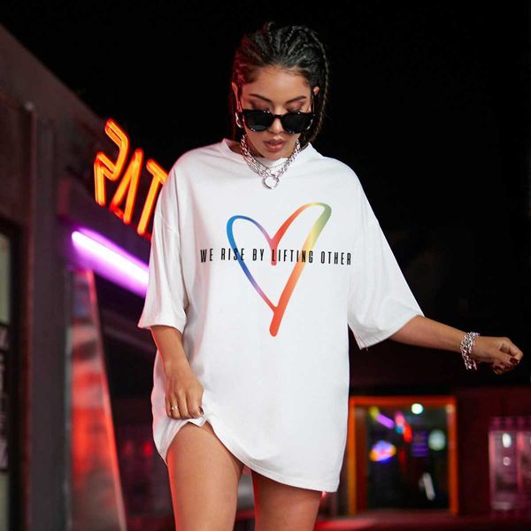 2023 women's t shirt summer new gothic printed auto loose t-shirt short sleeve style batch fashion shirts plus size t shirt, White
2023 women's t shirt summer new gothic printed auto loose t-shirt short sleeve style batch fashion shirts plus size t shirt, White