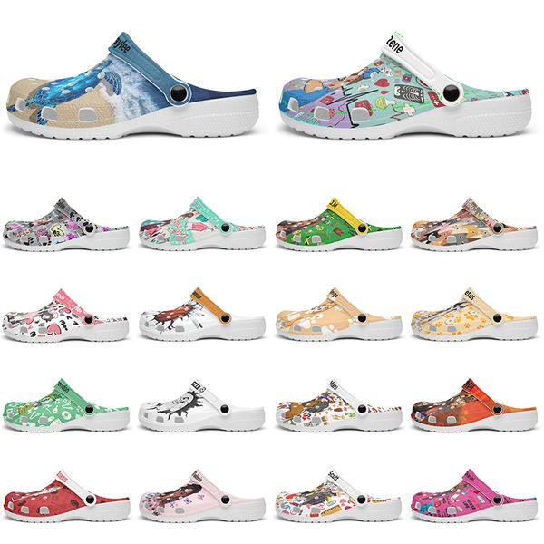 Customized beautiful and comfortable fashionable clean Glossy Diy shoes for men and women's indoor slippers 42-93440
Customized beautiful and comfortable fashionable clean Glossy Diy shoes for men and women's indoor slippers 42-93440