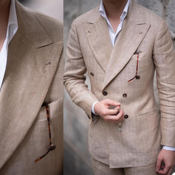 men's suits blazers casual linen men's tuxedo custom summer peaked lapel jacket double breasted party promotion business office 2-, White;black
men's suits blazers casual linen men's tuxedo custom summer peaked lapel jacket double breasted party promotion business office 2-, White;black