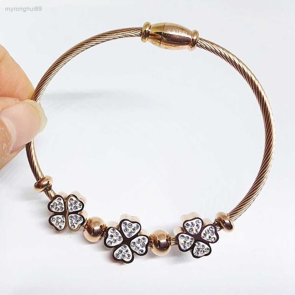 bangle fashionable titanium steel bracelet women's multi style butterfly inlaid diamond plated rose gold bracelet friend valentine', Black
bangle fashionable titanium steel bracelet women's multi style butterfly inlaid diamond plated rose gold bracelet friend valentine', Black