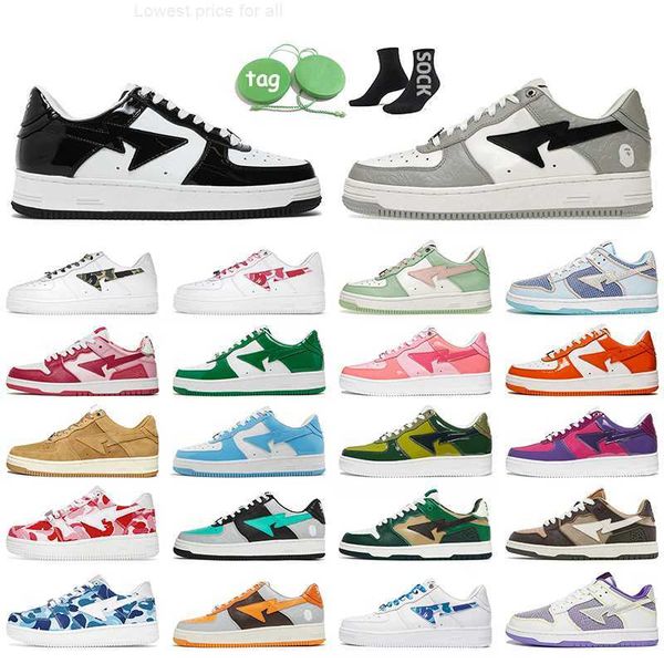 fashion designer casual sk8 bapesta shoes grey black bapestas baped sk8 sta color camo combo pink green abc pastel blue with socks
fashion designer casual sk8 bapesta shoes grey black bapestas baped sk8 sta color camo combo pink green abc pastel blue with socks