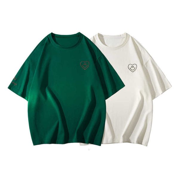 men's t-shirt sleeve tiktok short smiling face new summer fashion brand fashionable ins casual half cotton, White;black
men's t-shirt sleeve tiktok short smiling face new summer fashion brand fashionable ins casual half cotton, White;black