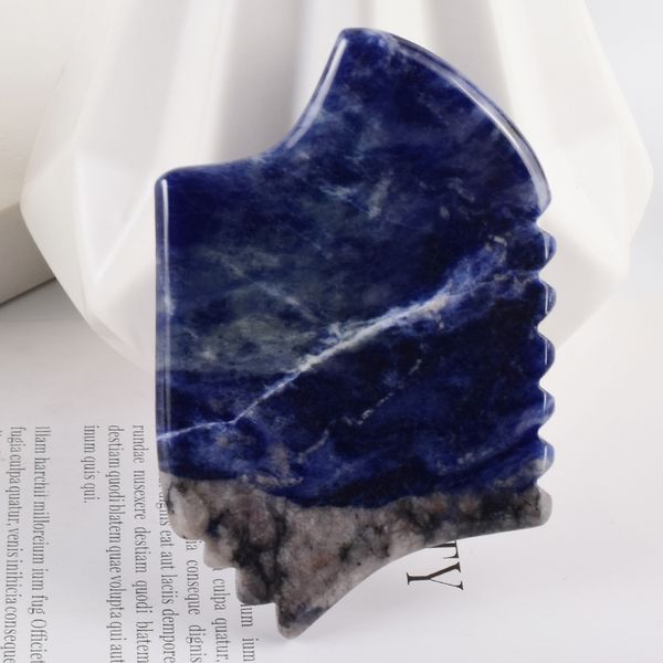large gua sha massage tool face neck massager blue sodalite natural jade scraping massage tool beauty spa skin gouache scraper
large gua sha massage tool face neck massager blue sodalite natural jade scraping massage tool beauty spa skin gouache scraper