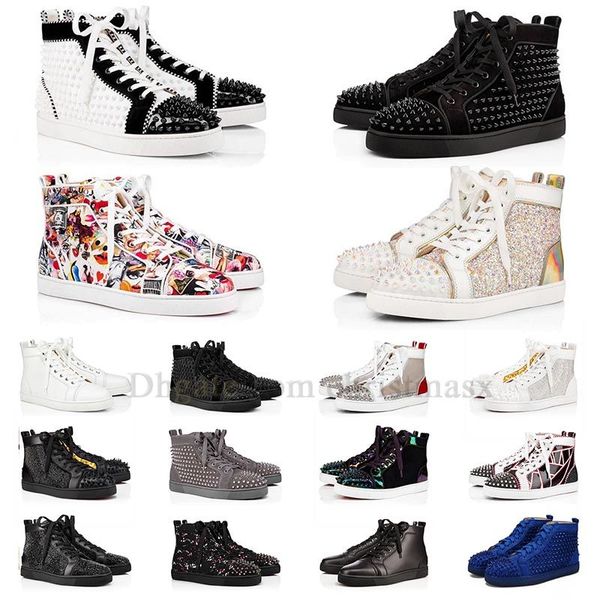 new womens mens red bottom shoes designer casual bottoms dress shoe luxury platform oversized leather suede spikes loafers louboutin flat ri, Black
new womens mens red bottom shoes designer casual bottoms dress shoe luxury platform oversized leather suede spikes loafers louboutin flat ri, Black