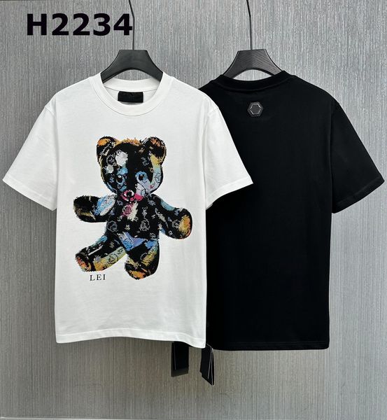 23ss new t-shirt over size phillip plain summer men's t-shirts fashion designer t shirts for men qp letter embroidery mens women cloth, White;black
23ss new t-shirt over size phillip plain summer men's t-shirts fashion designer t shirts for men qp letter embroidery mens women cloth, White;black