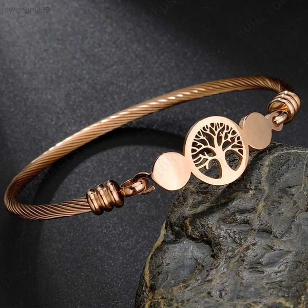 bangle new fashion stainless steel brushed three color open bracelet with hollow life tree weaving 5cuj qzvk, Black
bangle new fashion stainless steel brushed three color open bracelet with hollow life tree weaving 5cuj qzvk, Black