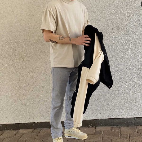 men's t-shirts represent meichao represent21ss double thread series blank high street solid round neck loose men's short sleeve t-, White;black
men's t-shirts represent meichao represent21ss double thread series blank high street solid round neck loose men's short sleeve t-, White;black