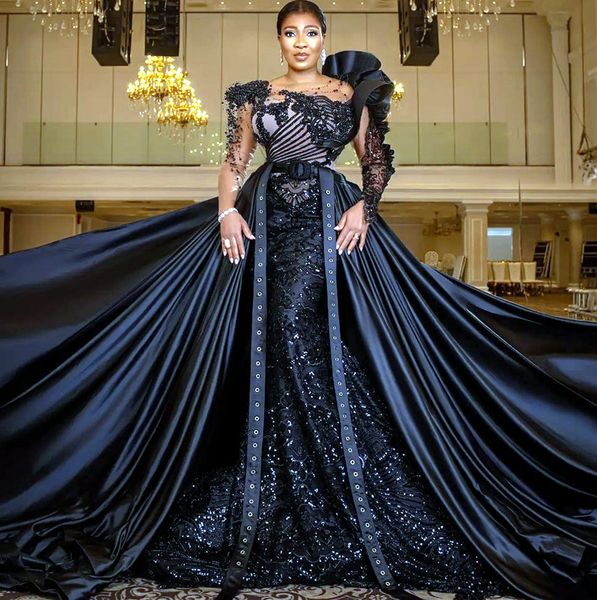 2023 arabic aso ebi black mermaid prom dress beaded crystals evening formal party second reception birthday engagement gowns dresses robe de
2023 arabic aso ebi black mermaid prom dress beaded crystals evening formal party second reception birthday engagement gowns dresses robe de