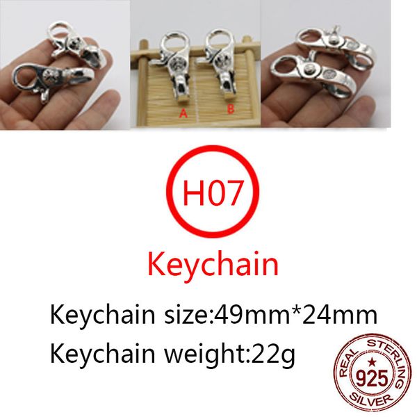h07 s925 sterling silver keychain fashion car keychain bag buckle cross flower letter pendant versatile personalized punk hip hop jewelry st, Slivery;golden
h07 s925 sterling silver keychain fashion car keychain bag buckle cross flower letter pendant versatile personalized punk hip hop jewelry st, Slivery;golden