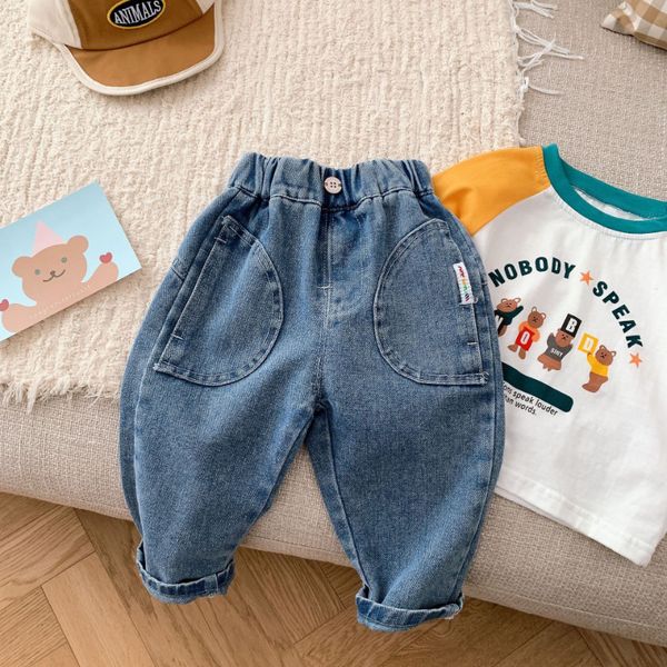 jeans spring boys jeans korean style kids solid loose denim pants casual trousers 230406, Blue
jeans spring boys jeans korean style kids solid loose denim pants casual trousers 230406, Blue