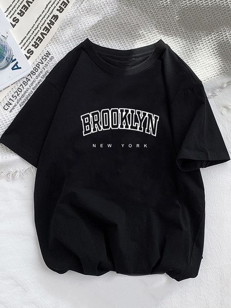 women's tshirt brooklyn york women t shirt girl graphic printed fashion harajuku 2023 streewear clothes causal female y2k tee 230406, White
women's tshirt brooklyn york women t shirt girl graphic printed fashion harajuku 2023 streewear clothes causal female y2k tee 230406, White