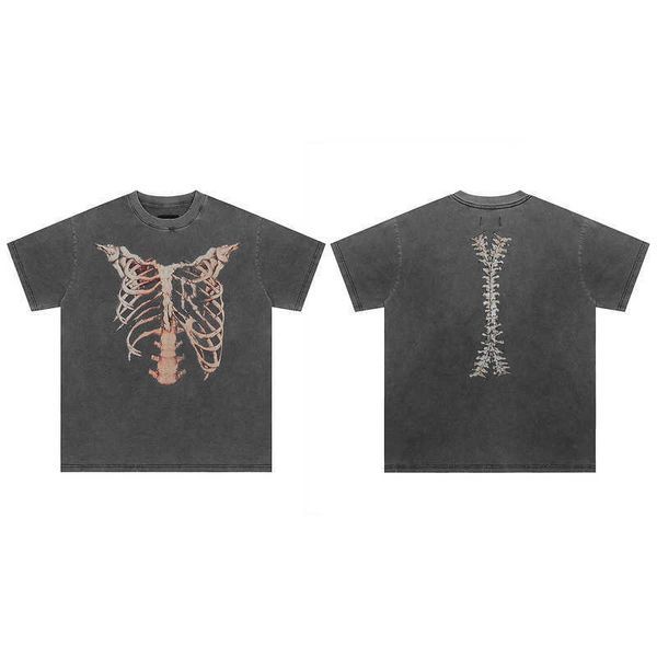 men's t-shirts represent 2023 spring and autumn new represent chest skeleton damaged old washed high street fashion short sleeve t-shir, White;black
men's t-shirts represent 2023 spring and autumn new represent chest skeleton damaged old washed high street fashion short sleeve t-shir, White;black
