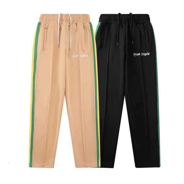 palm trendy angel rainbow stripe pants men's and women's casual loose ins couple sports, Black
palm trendy angel rainbow stripe pants men's and women's casual loose ins couple sports, Black