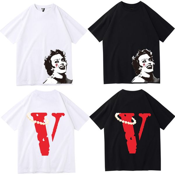 vlone men's / women's couples casual fashion trend high street loose hip-hop100% cotton printed round neck t-shirt dt114, White;black
vlone men's / women's couples casual fashion trend high street loose hip-hop100% cotton printed round neck t-shirt dt114, White;black