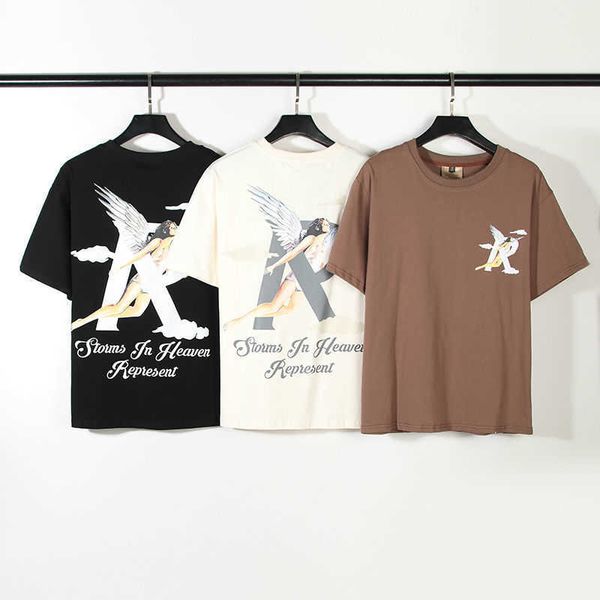 23ss r-word angel cloud print xiaozhongchao brand american high street loose fit short sleeve t-shirt unisex, White;black
23ss r-word angel cloud print xiaozhongchao brand american high street loose fit short sleeve t-shirt unisex, White;black