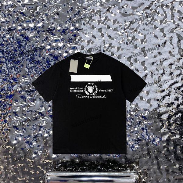 xinxinbuy men designer tee t shirt 23ss paris letter world food print short sleeve cotton women black white blue gray xs-l, Black;brown
xinxinbuy men designer tee t shirt 23ss paris letter world food print short sleeve cotton women black white blue gray xs-l, Black;brown