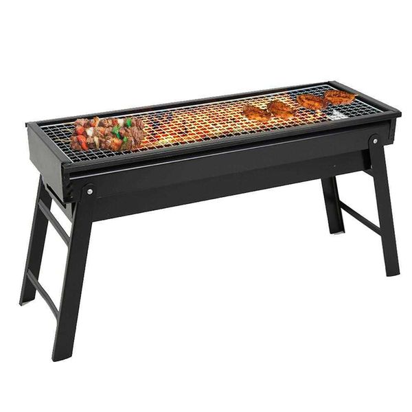 BBQ Tools Accessories Portable Charcoal Grill Oven Barbecue Grill Heavy Duty Roaster Folding BBQ Tool Kits For Outdoor Cooking Camping Hiking Picnic, Black
BBQ Tools Accessories Portable Charcoal Grill Oven Barbecue Grill Heavy Duty Roaster Folding BBQ Tool Kits For Outdoor Cooking Camping Hiking Picnic, Black