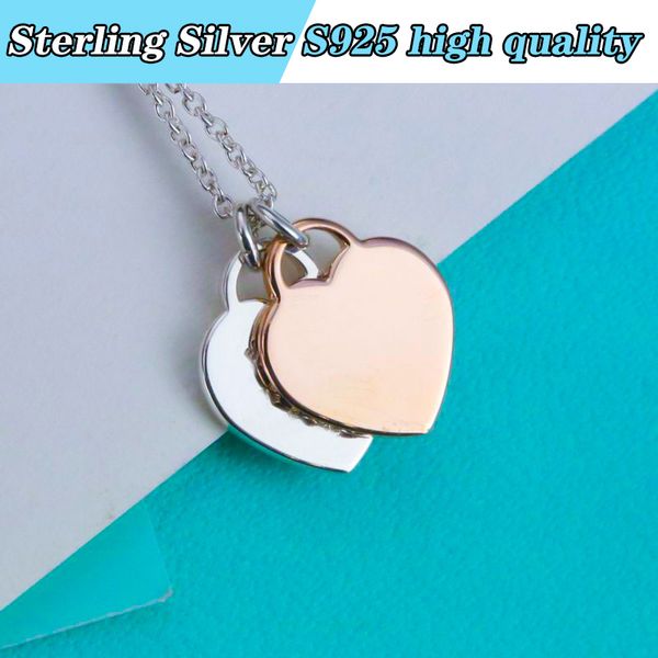 designer womens love heart necklaces men's 925 silver pendant necklace luxury jewelry return heart tag for girlfriend lover accessories
designer womens love heart necklaces men's 925 silver pendant necklace luxury jewelry return heart tag for girlfriend lover accessories