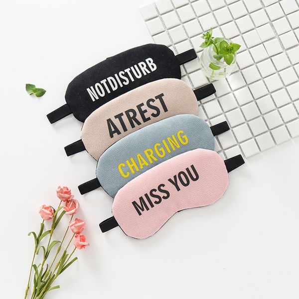 cute cartoon letter sleeping eye patch men's and women's elastic bindingscomprehensive fatigue relief eye mask
cute cartoon letter sleeping eye patch men's and women's elastic bindingscomprehensive fatigue relief eye mask