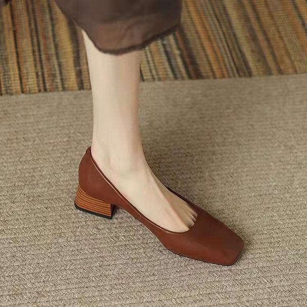 dress shoes women's mid heel pump square toe boat shoes women's dress shoes compact office women's shoes slide on wooden boot, Black
dress shoes women's mid heel pump square toe boat shoes women's dress shoes compact office women's shoes slide on wooden boot, Black