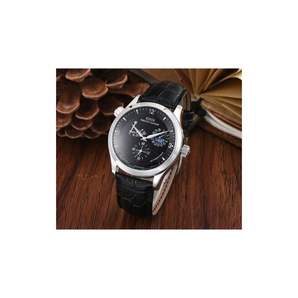 mens automatic watch mechanical moon phase black leather rose gold 010, Slivery;brown
mens automatic watch mechanical moon phase black leather rose gold 010, Slivery;brown