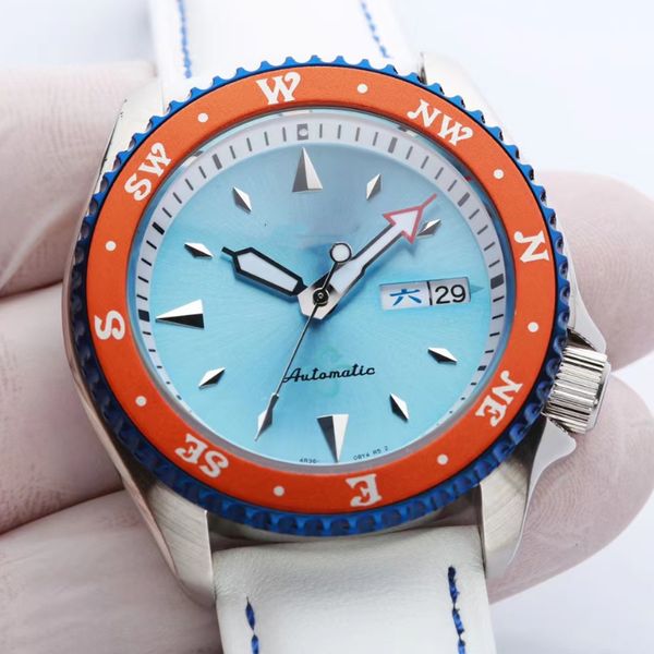 men's watch pirate 100 meter waterproof circle mouth swivel original movement high end atmospheric diving sports watch, Slivery;brown
men's watch pirate 100 meter waterproof circle mouth swivel original movement high end atmospheric diving sports watch, Slivery;brown