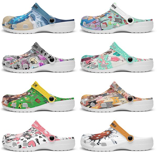 Customized beautiful and comfortable fashionable Glossy Diy shoes for men and women's indoor slippers 42-96120
Customized beautiful and comfortable fashionable Glossy Diy shoes for men and women's indoor slippers 42-96120