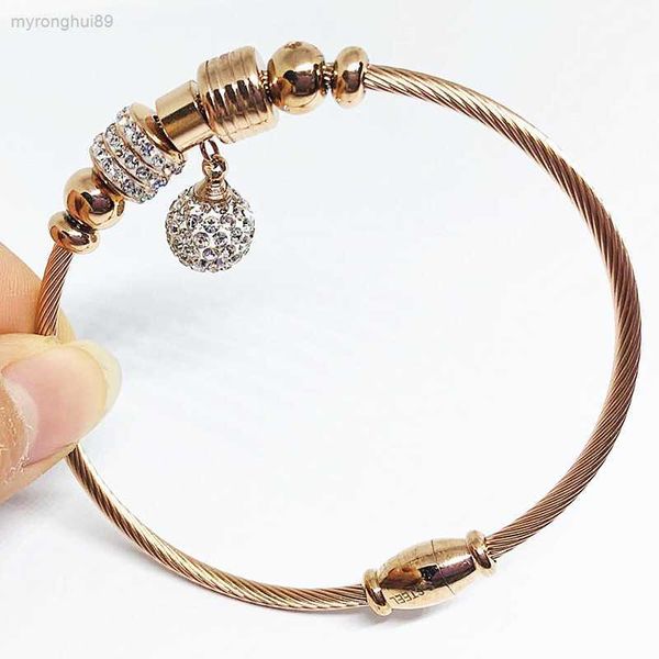 bangle fashionable titanium steel bracelet women's multi style butterfly inlaid diamond plated rose gold bracelet friend valentine', Black
bangle fashionable titanium steel bracelet women's multi style butterfly inlaid diamond plated rose gold bracelet friend valentine', Black