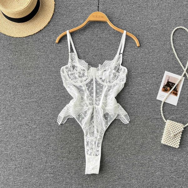 nxy lace camis bodysuits summer underwear transparent short playsuits hollow out women straps sheath fashion rompers 230328, Black;white
nxy lace camis bodysuits summer underwear transparent short playsuits hollow out women straps sheath fashion rompers 230328, Black;white