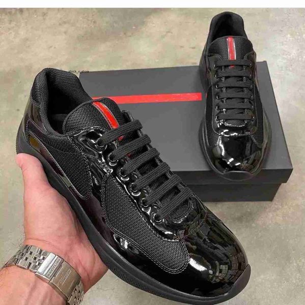 2022s sneakers shoes sports eu38-46 patent leather nylon mesh brand mens skateboard walking runner casual outdoor americas cup, Black
2022s sneakers shoes sports eu38-46 patent leather nylon mesh brand mens skateboard walking runner casual outdoor americas cup, Black