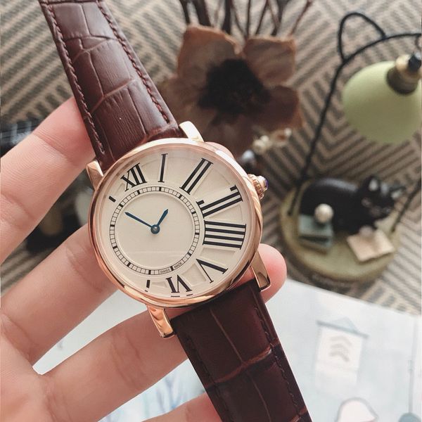 boutique men's watch boutique calf leather original buckle mineral super mirror exquisite quality mechanical movement 010, Slivery;brown
boutique men's watch boutique calf leather original buckle mineral super mirror exquisite quality mechanical movement 010, Slivery;brown