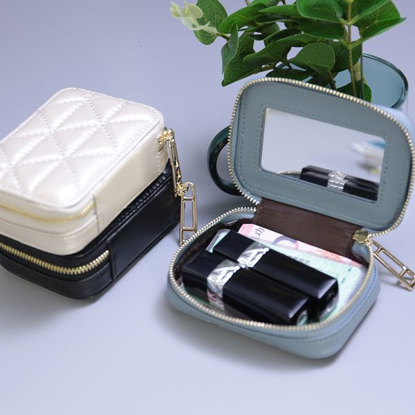 cosmetic bags cases fashion lipstick box square travel leather makeup organizer box with mirror lipstick makeup box leather bracket cosmetic
cosmetic bags cases fashion lipstick box square travel leather makeup organizer box with mirror lipstick makeup box leather bracket cosmetic