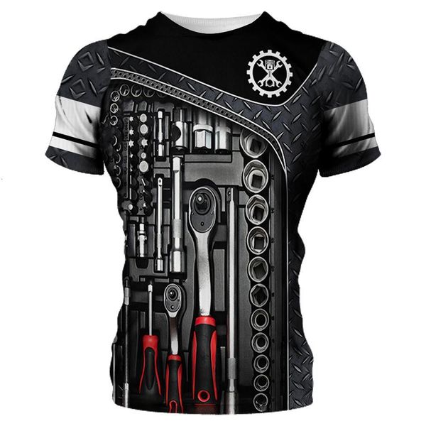 men's t-shirts mechanic shirt customized men's t-shirt mechanical mens clothes tees 3d print short sleeve summer male oversized s, White;black
men's t-shirts mechanic shirt customized men's t-shirt mechanical mens clothes tees 3d print short sleeve summer male oversized s, White;black