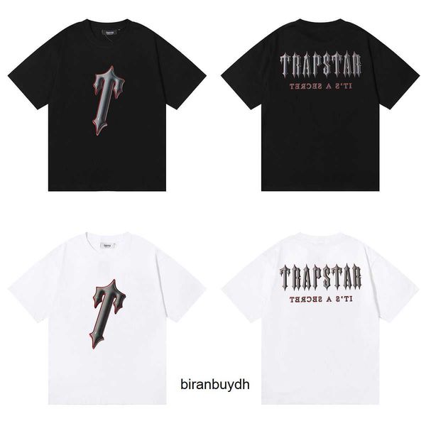 men's t-shirts new fashion brand trapstar decoded infrared double-yarn cotton casual loose short-sleeved t-shirt for men and women, White;black
men's t-shirts new fashion brand trapstar decoded infrared double-yarn cotton casual loose short-sleeved t-shirt for men and women, White;black