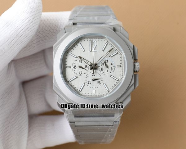 new octo finissimo 103068 41mm watch os quartz chronograph mens watch titanium steel case gents fashion sport watches, Slivery;brown
new octo finissimo 103068 41mm watch os quartz chronograph mens watch titanium steel case gents fashion sport watches, Slivery;brown
