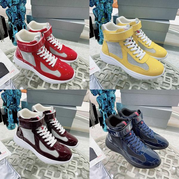designer casual shoes men america's cup leather sneakers patent leathers flat trainers black mesh lace-up casual shoe outdoor runner tr
designer casual shoes men america's cup leather sneakers patent leathers flat trainers black mesh lace-up casual shoe outdoor runner tr