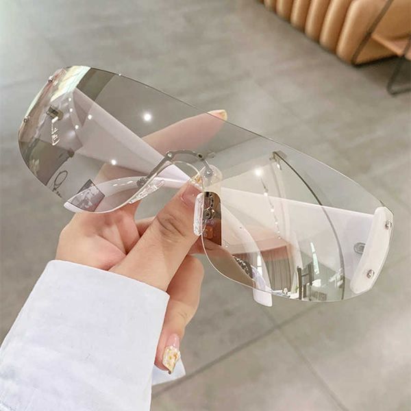 sunglasses luxury brand punk sunglasses 2000's new women one piece designer sun glasses uv400 shades eyewear fashion y2k eyeglasses p23, White;black
sunglasses luxury brand punk sunglasses 2000's new women one piece designer sun glasses uv400 shades eyewear fashion y2k eyeglasses p23, White;black