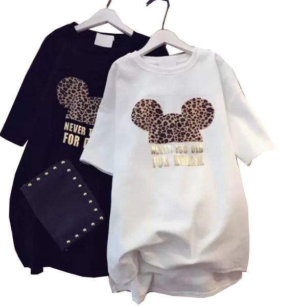 women designer t shirts brand dresses with animal lovely mouse fashion new arrival summer dress for women short sleeve long tee dress -xxl, White
women designer t shirts brand dresses with animal lovely mouse fashion new arrival summer dress for women short sleeve long tee dress -xxl, White