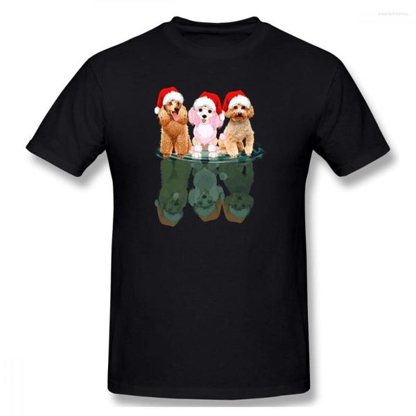 t men's shirts poodles wear santa hat water shadow chirstm basic short sleeve t-shirt shirt eur/usa size, White;black
t men's shirts poodles wear santa hat water shadow chirstm basic short sleeve t-shirt shirt eur/usa size, White;black