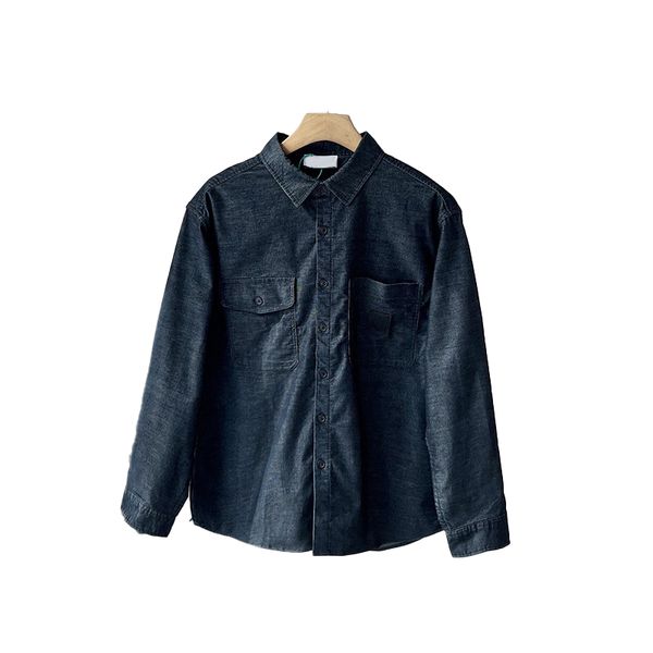 spring and summer simple corduroy shirt couple loose casual shirt jacket, White;black
spring and summer simple corduroy shirt couple loose casual shirt jacket, White;black