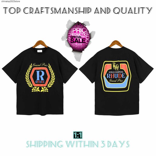 men's t-shirts craftsmanship rhude womens summer fashion designer street casual short sleeve beach style tees cotton printing 16421a, White;black
men's t-shirts craftsmanship rhude womens summer fashion designer street casual short sleeve beach style tees cotton printing 16421a, White;black