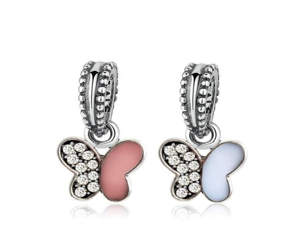 crystal painted butterfly dangle unique charm bead big hole fashion women jewelry european style for diy bracelet necklace panza006169618, Bronze;silver 
crystal painted butterfly dangle unique charm bead big hole fashion women jewelry european style for diy bracelet necklace panza006169618, Bronze;silver