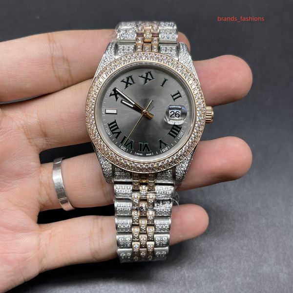 diamond watch men's automatic mechanical bi-rose gold stainless steel 2 stone diamonds bezel boutique men's fashion wristwatch qua, Slivery;golden
diamond watch men's automatic mechanical bi-rose gold stainless steel 2 stone diamonds bezel boutique men's fashion wristwatch qua, Slivery;golden