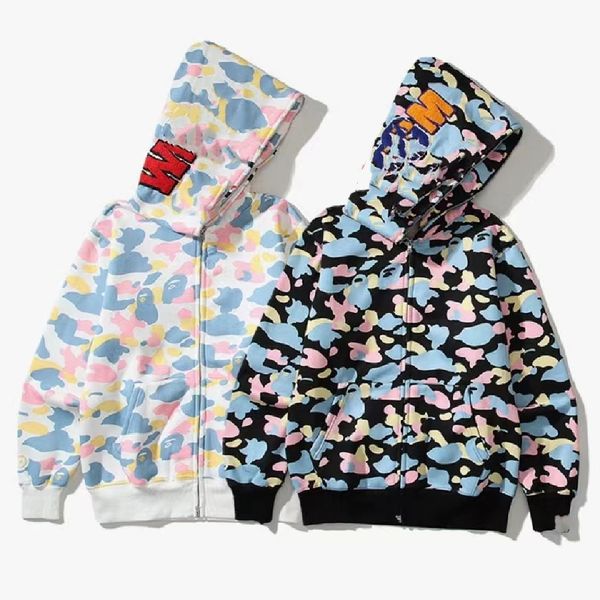 2023 new designer sweater hoodie sweatshirts cotton shark mouth camouflage cardigan zipper fashion pink black green size s-3xl jacket hoodie
2023 new designer sweater hoodie sweatshirts cotton shark mouth camouflage cardigan zipper fashion pink black green size s-3xl jacket hoodie