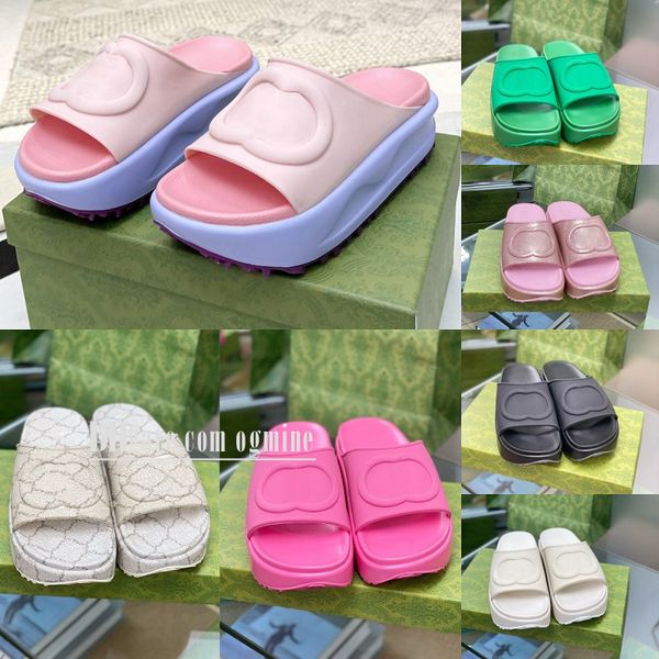 womens slide sandal designer sandals platform slides mens slippers flip flop summer double two slider sandals interlocking g rubber fashion, Black
womens slide sandal designer sandals platform slides mens slippers flip flop summer double two slider sandals interlocking g rubber fashion, Black