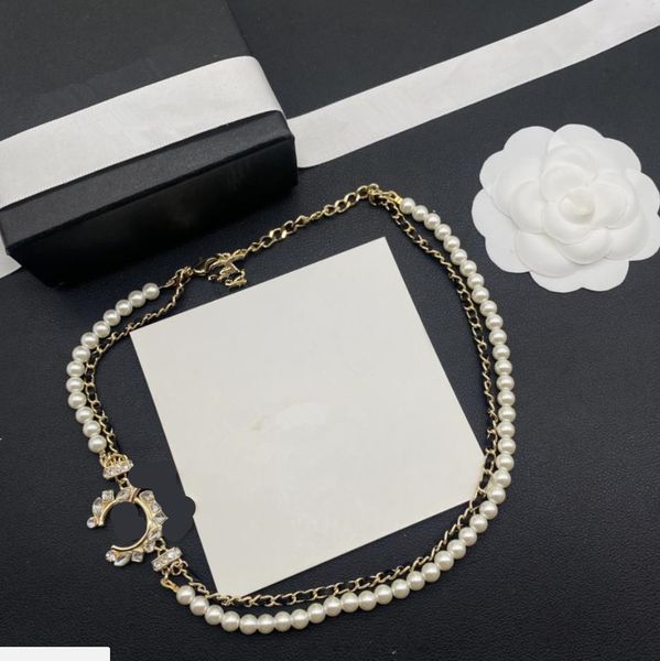 pendant necklaces high end quality luxury decoration brand, fashionable and versatile black leather rope woven pearl letter necklace, Silver
pendant necklaces high end quality luxury decoration brand, fashionable and versatile black leather rope woven pearl letter necklace, Silver
